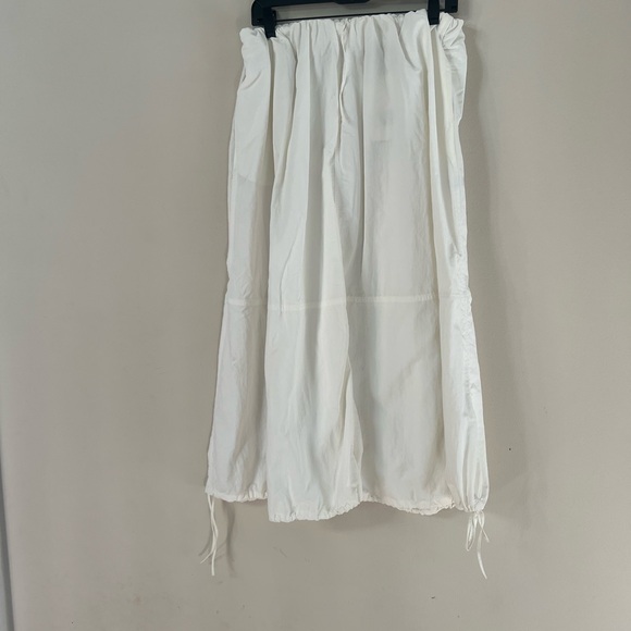 Zara woman’s balloon Elegant White Midi Skirt - Picture 4 of 12